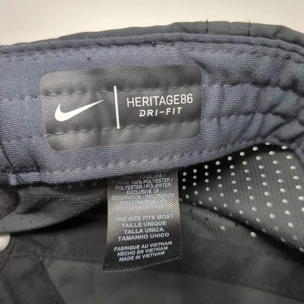 Nike Baseball Cap Black OSFM Dri-FIT Hewlett Packard Enterprise Strapback Hat